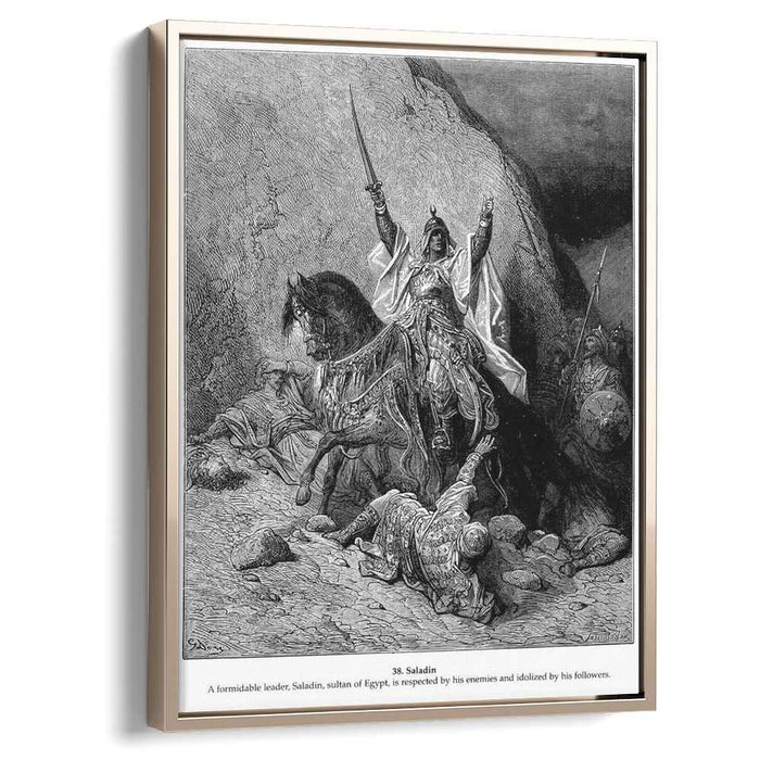 Saladin by Gustave Dore
