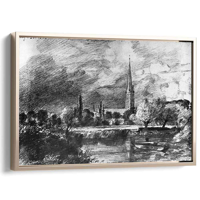 Salisbury cathedral by John Constable