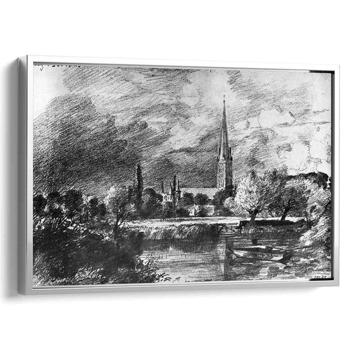 Salisbury cathedral by John Constable