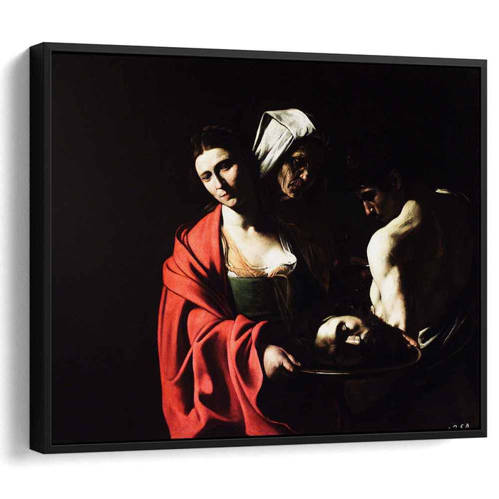 Salome with the Head of John the Baptist (1609) by Caravaggio