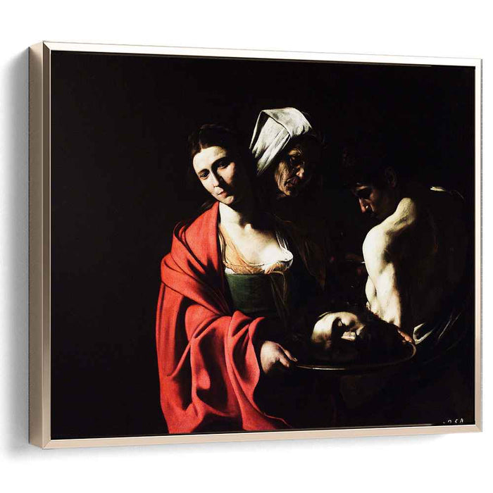 Salome with the Head of John the Baptist (1609) by Caravaggio