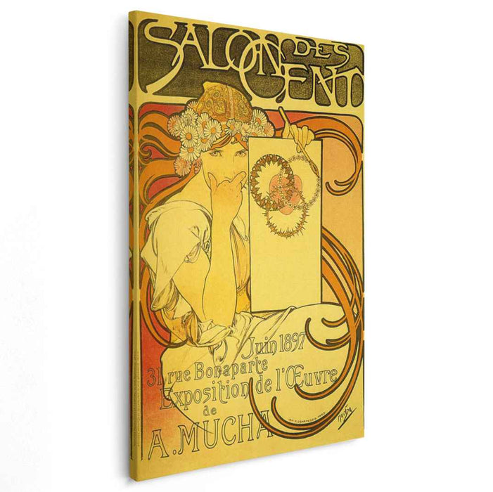 Salon of the Hundred (1897) by Alphonse Mucha
