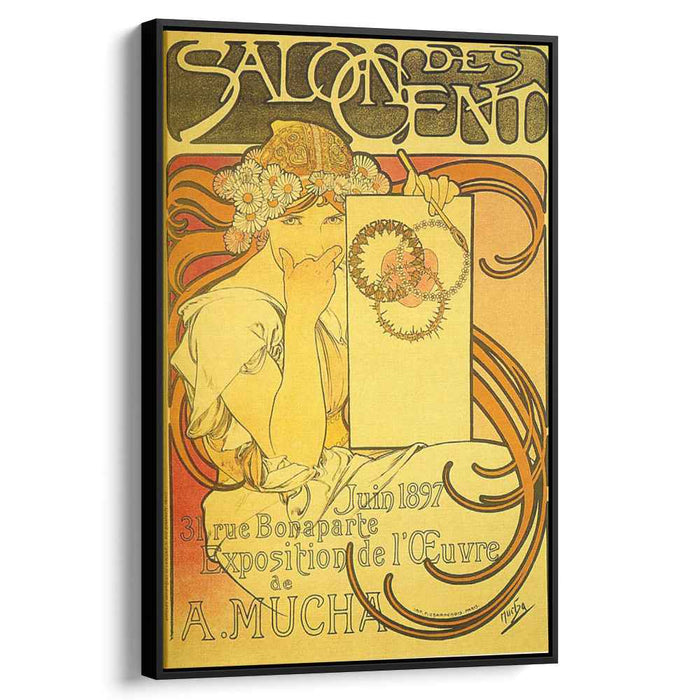 Salon of the Hundred (1897) by Alphonse Mucha