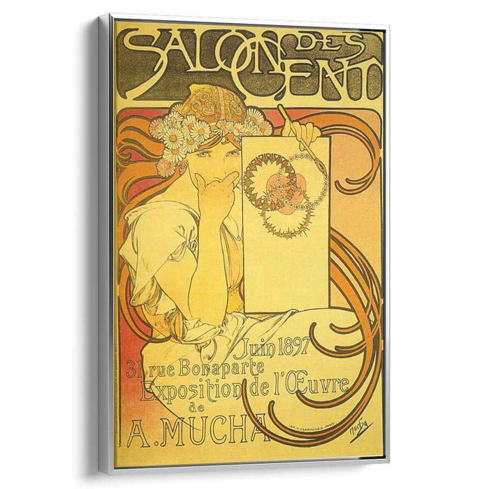 Salon of the Hundred (1897) by Alphonse Mucha