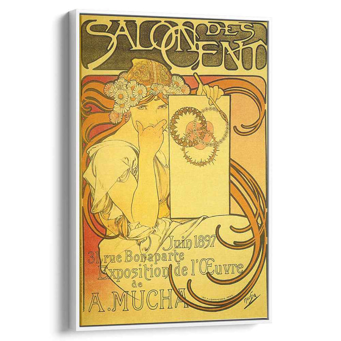 Salon of the Hundred (1897) by Alphonse Mucha