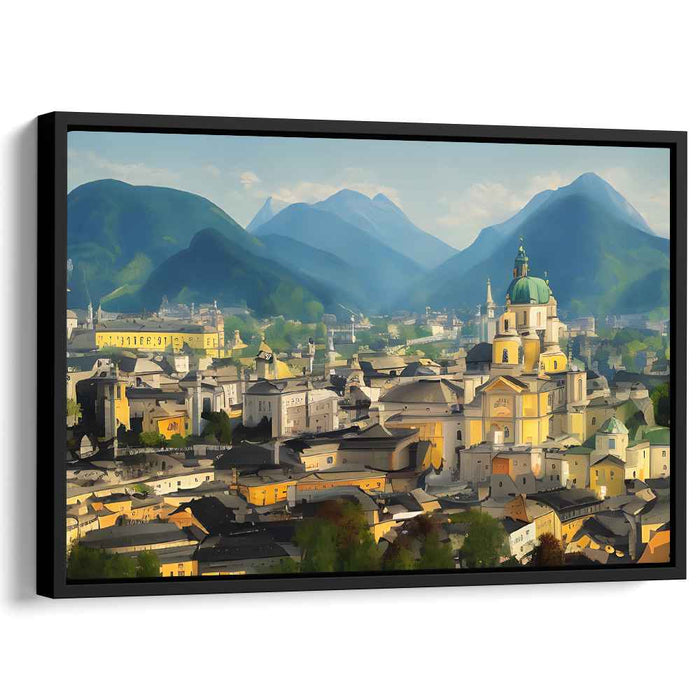 Altitude Cathedral: Baroque Cathedral Amidst Majestic Mountains