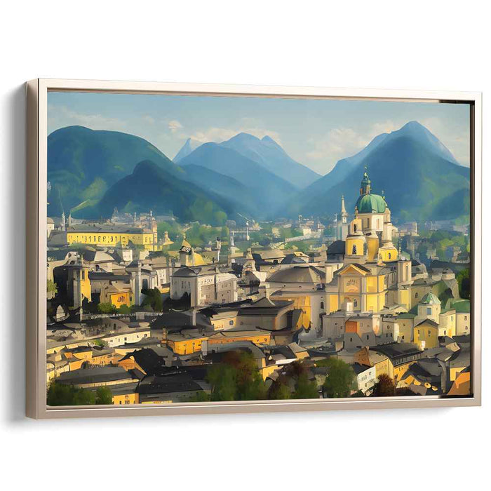 Altitude Cathedral: Baroque Cathedral Amidst Majestic Mountains