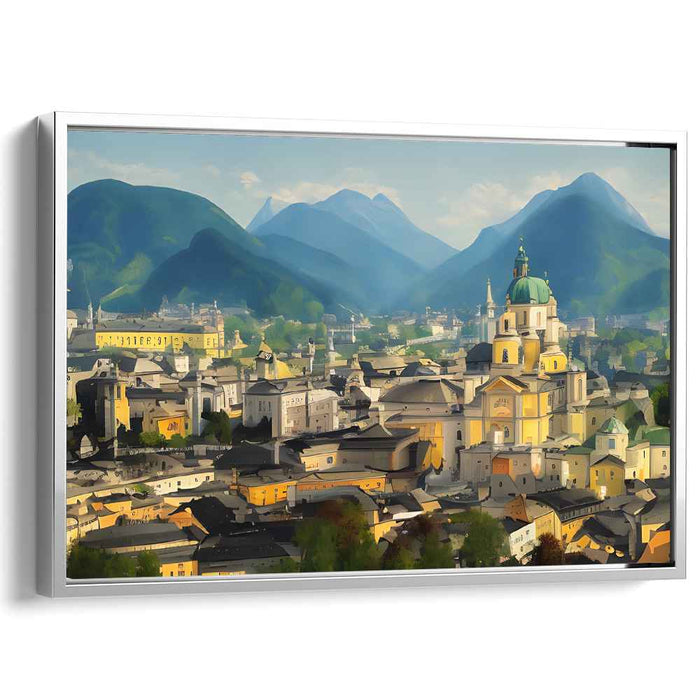 Altitude Cathedral: Baroque Cathedral Amidst Majestic Mountains