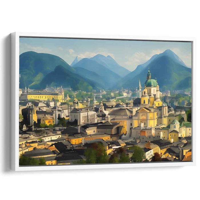 Altitude Cathedral: Baroque Cathedral Amidst Majestic Mountains