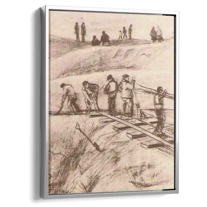 Sand Diggers (1882) by Vincent van Gogh