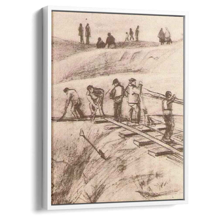 Sand Diggers (1882) by Vincent van Gogh