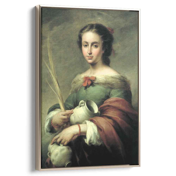 Santa Rufina (1665) by Bartolome Esteban Murillo