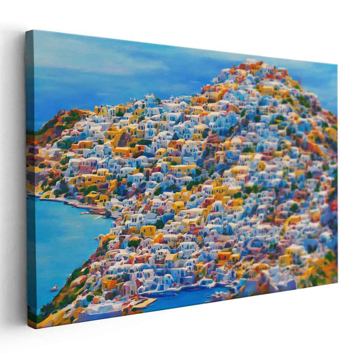 Abstract Santorini #104