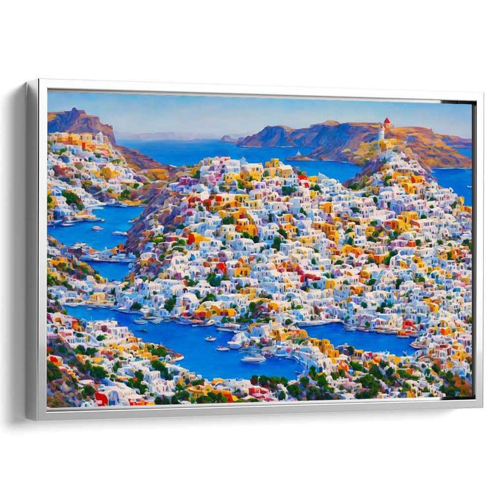 Abstract Santorini #117