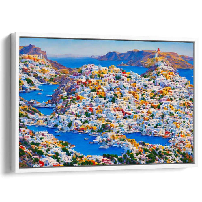 Abstract Santorini #117