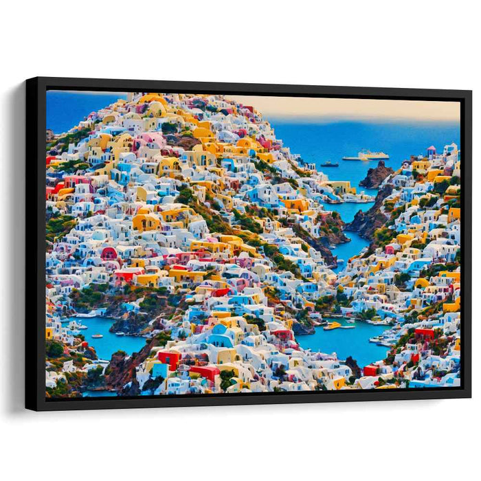 Abstract Santorini #121