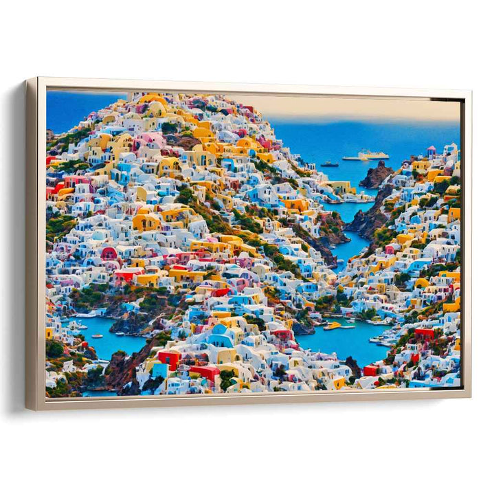 Abstract Santorini #121