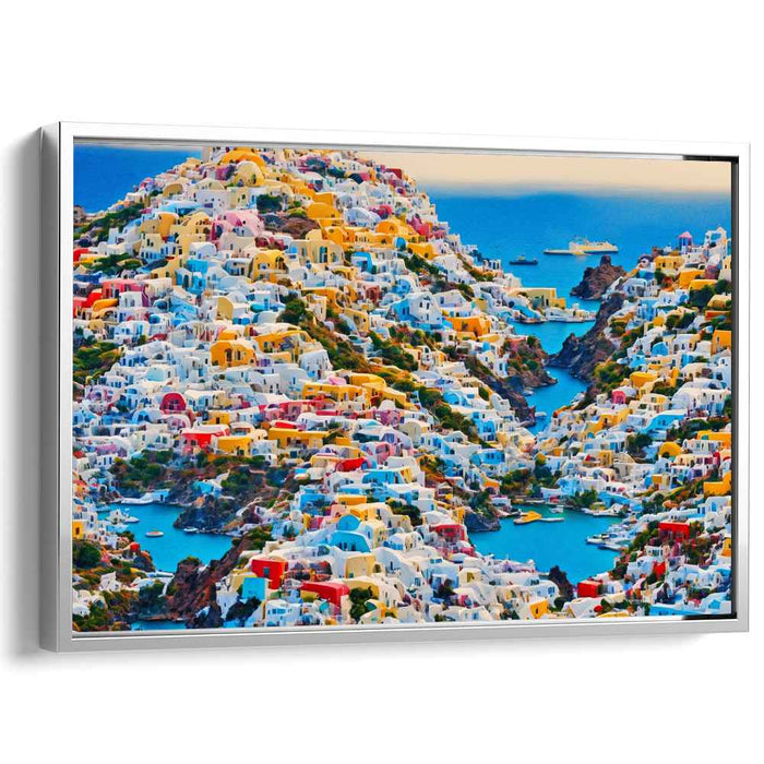 Abstract Santorini #121