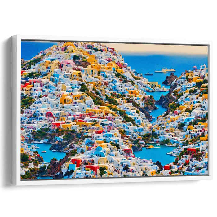 Abstract Santorini #121