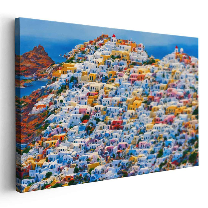 Abstract Santorini #122