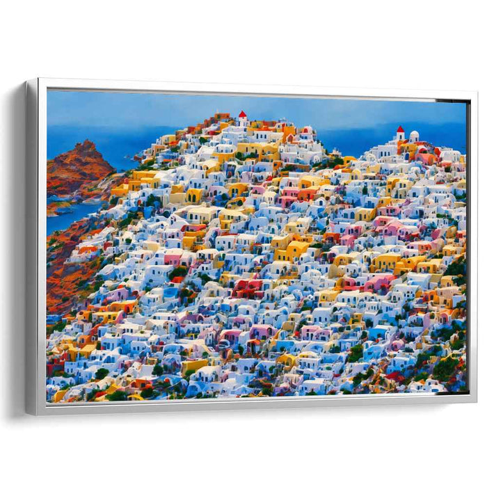 Abstract Santorini #122