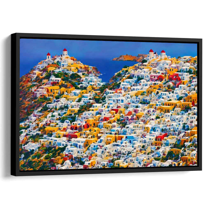 Abstract Santorini #126