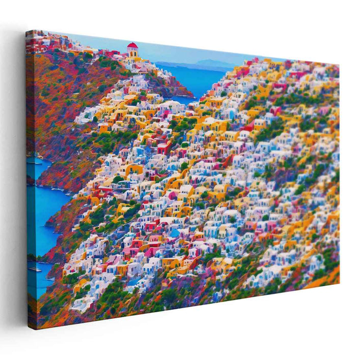 Abstract Santorini #127