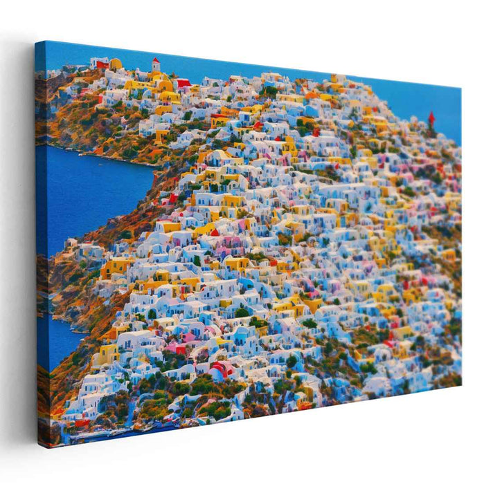 Abstract Santorini #128