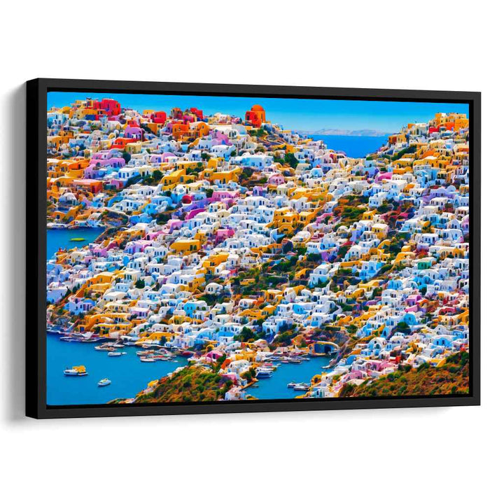 Abstract Santorini #129