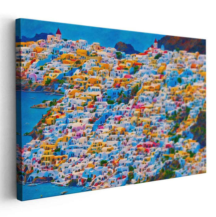 Abstract Santorini #134