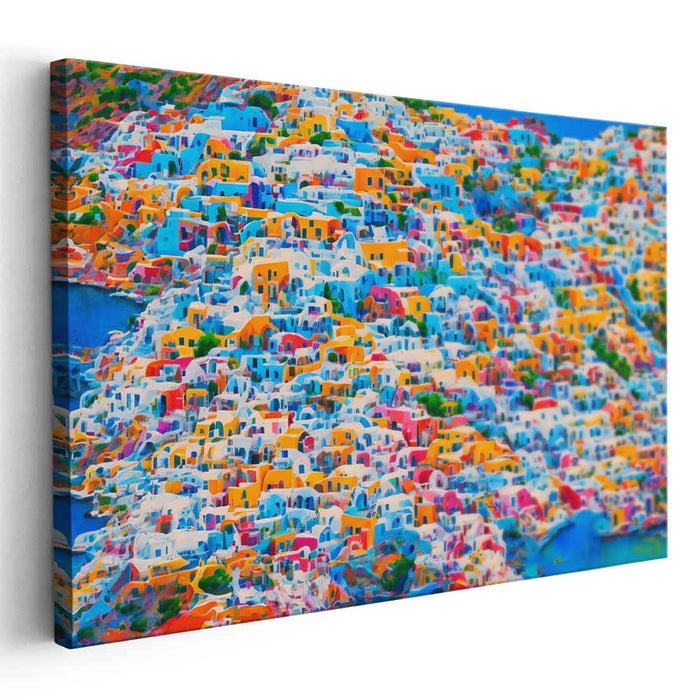 Abstract Santorini #136