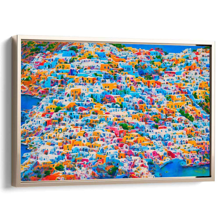 Abstract Santorini #136