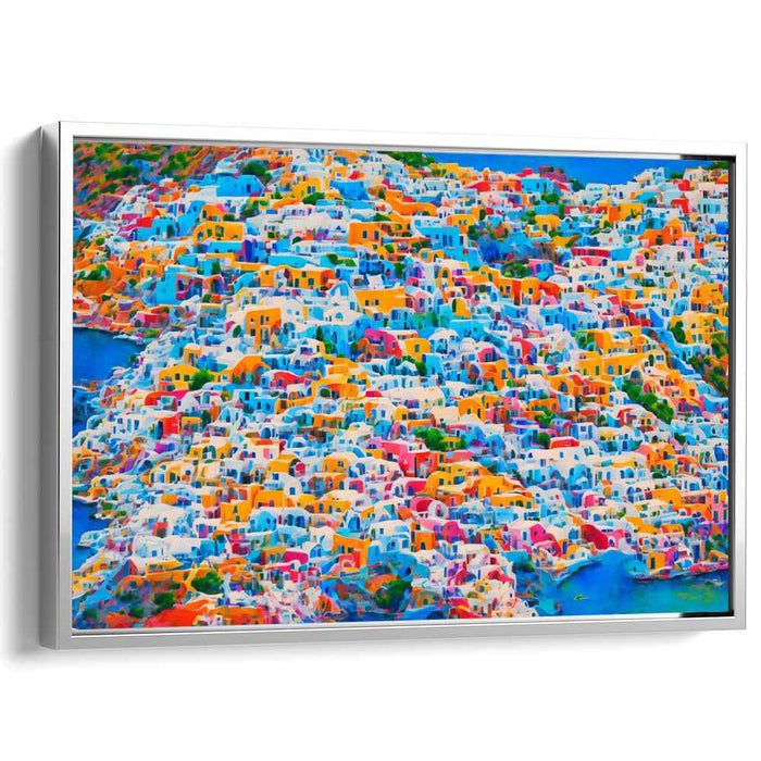 Abstract Santorini #136