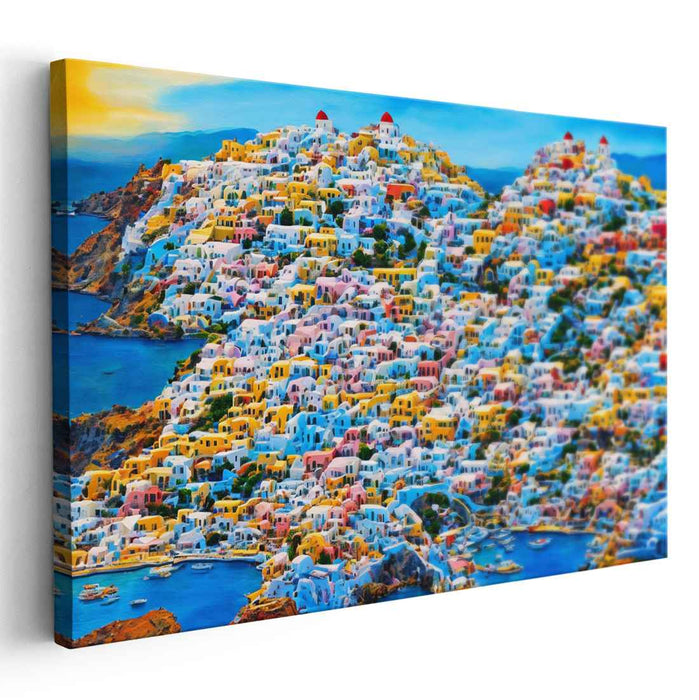 Abstract Santorini #137