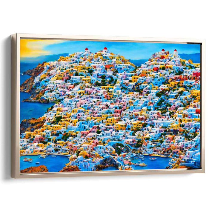 Abstract Santorini #137