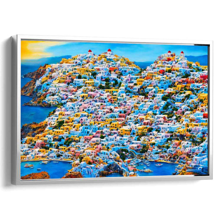 Abstract Santorini #137