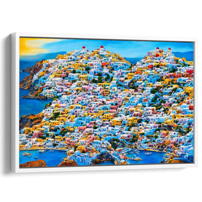 Abstract Santorini #137