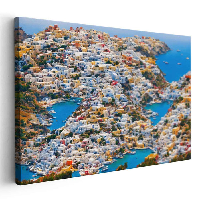 Abstract Santorini #138