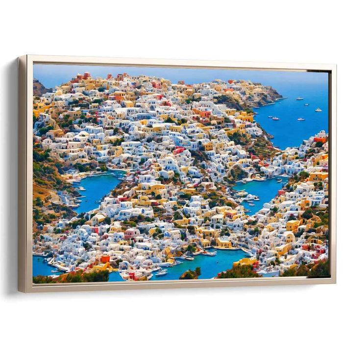 Abstract Santorini #138