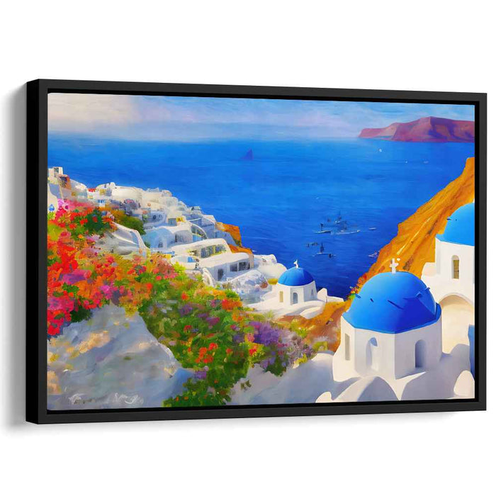 Impressionism Santorini #102