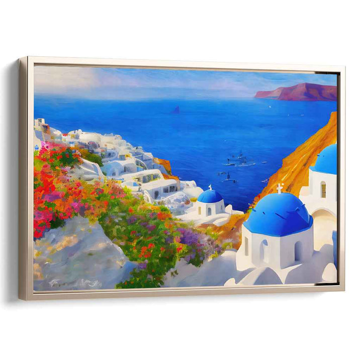 Impressionism Santorini #102