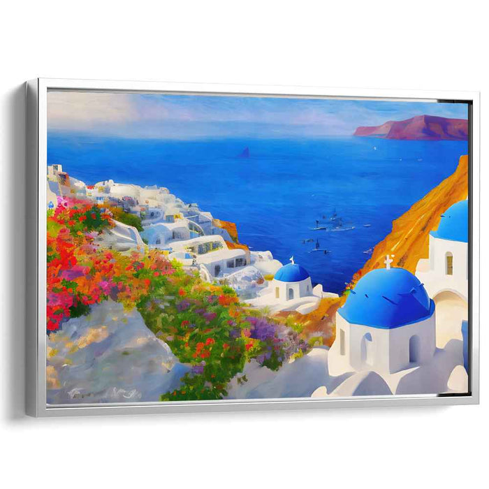 Impressionism Santorini #102