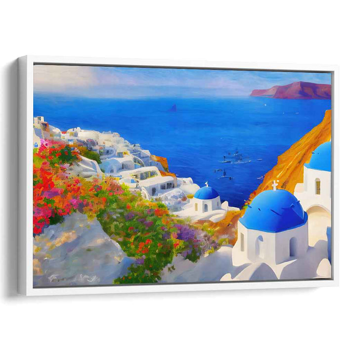 Impressionism Santorini #102