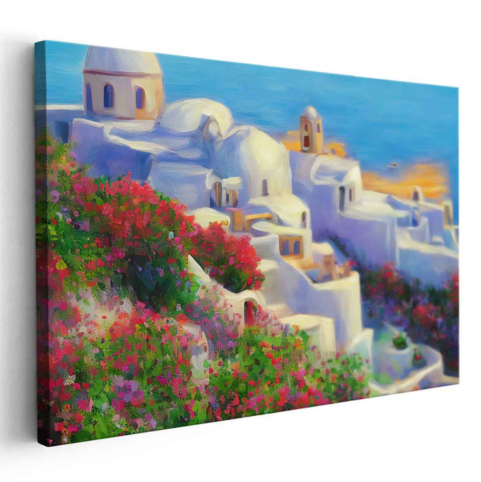 Impressionism Santorini #120