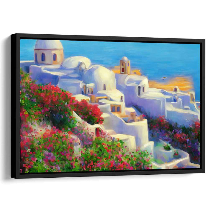 Impressionism Santorini #120