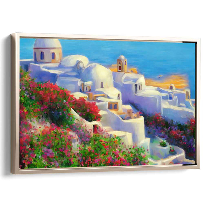 Impressionism Santorini #120