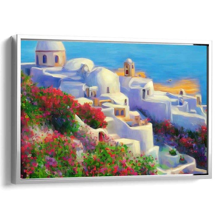 Impressionism Santorini #120