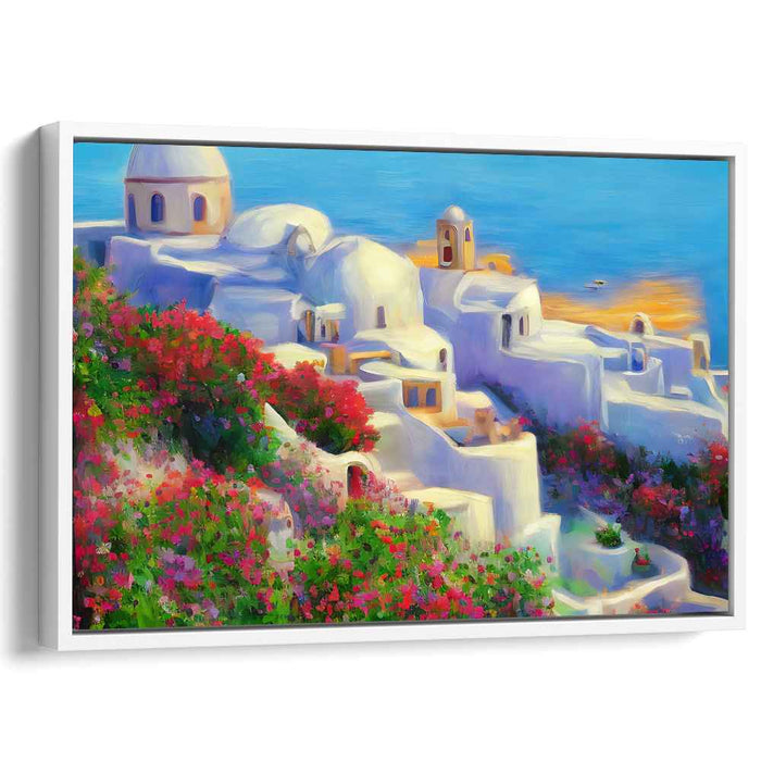 Impressionism Santorini #120