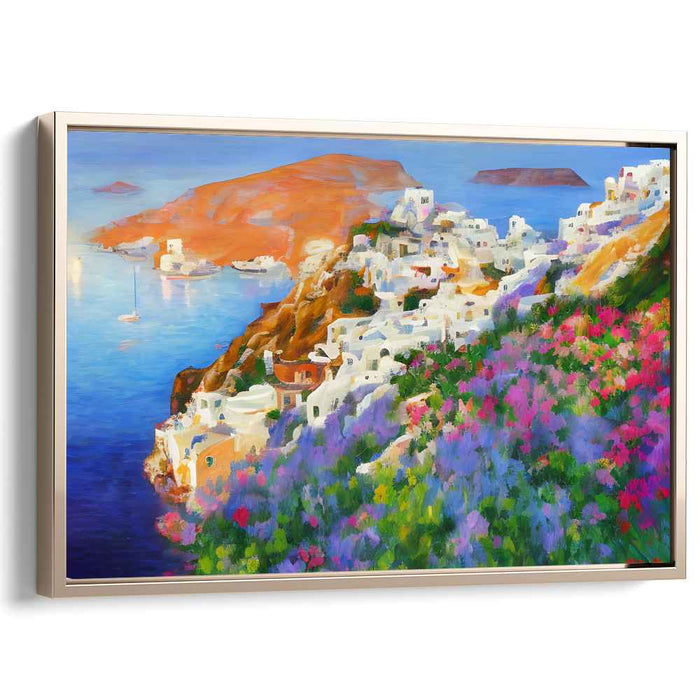 Impressionism Santorini #122
