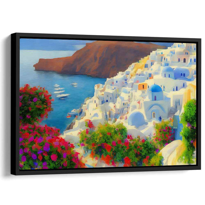 Impressionism Santorini #129